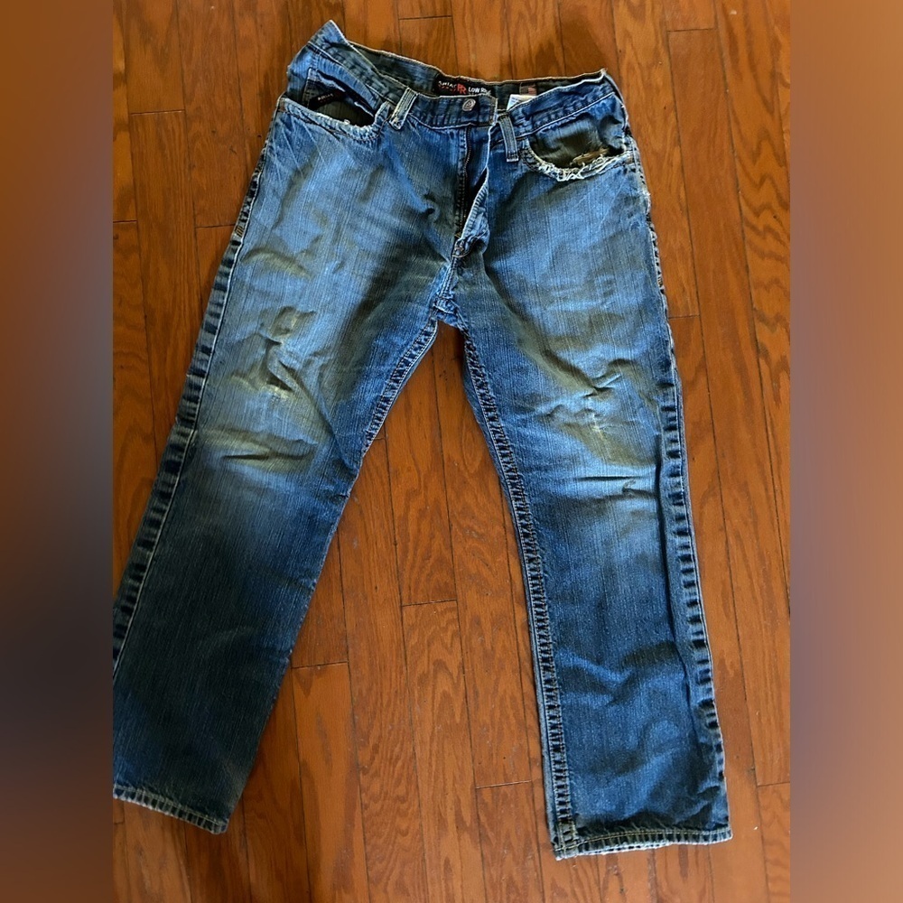 Men's Ariat Low Rise M4 Bootcut Jeans Size 38 X 32